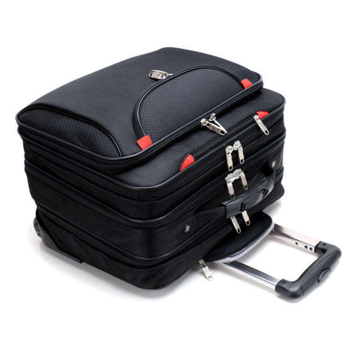 Business Travel Luggage — High-Quality, Pressure-Resistant, and Scratch-Resistant Rolling Suitcase with Extra-Large Capacity