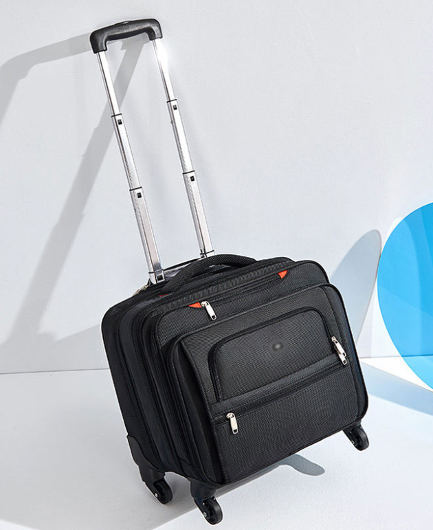Business Travel Luggage — High-Quality, Pressure-Resistant, and Scratch-Resistant Rolling Suitcase with Extra-Large Capacity